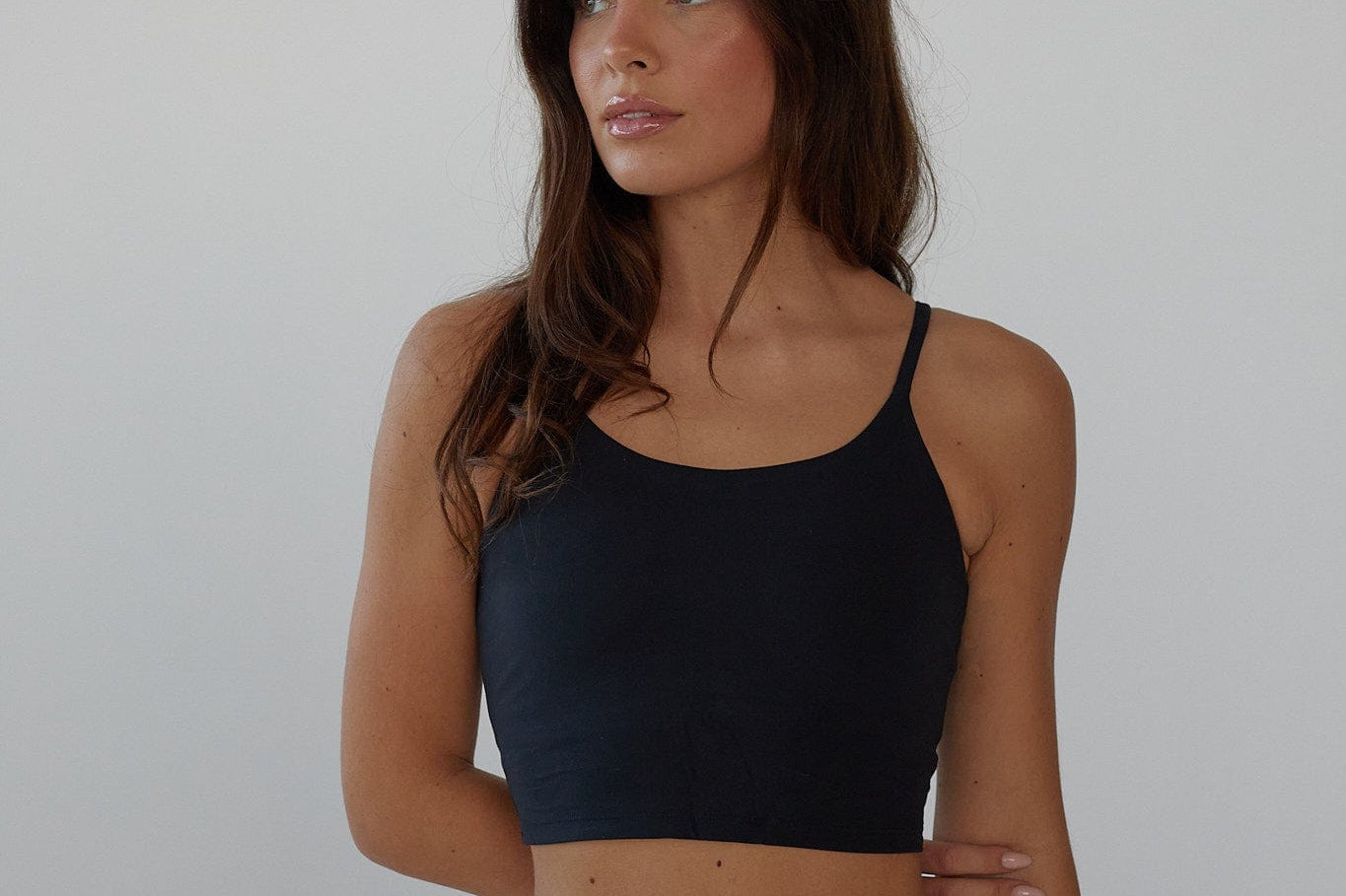 Exercere Tops Neaty Tank Top - Black